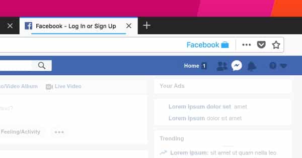 Facebook Container