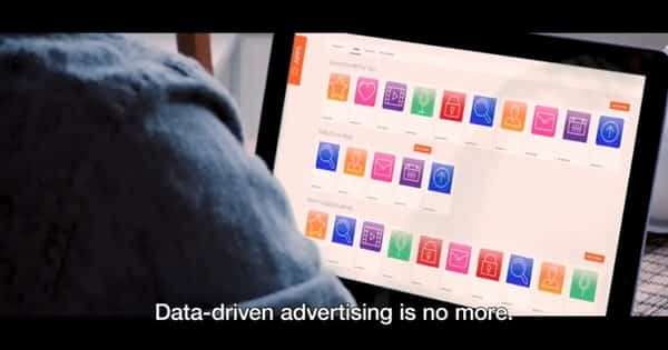 An advert against online privacy