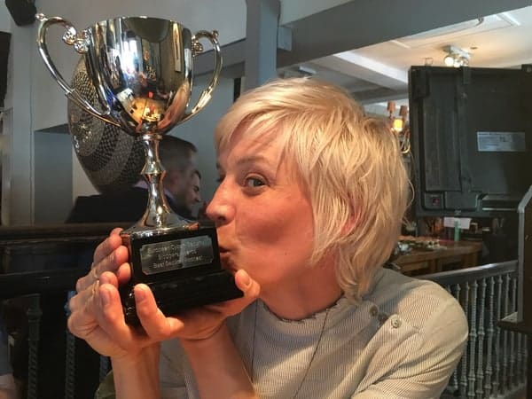 Carole Theriault podcast award