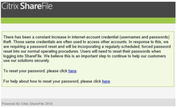 Sharefile email