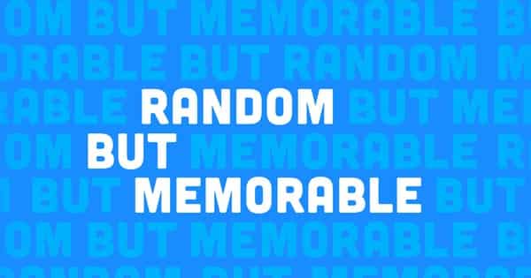 Appearing on the 'Random but Memorable' podcast
