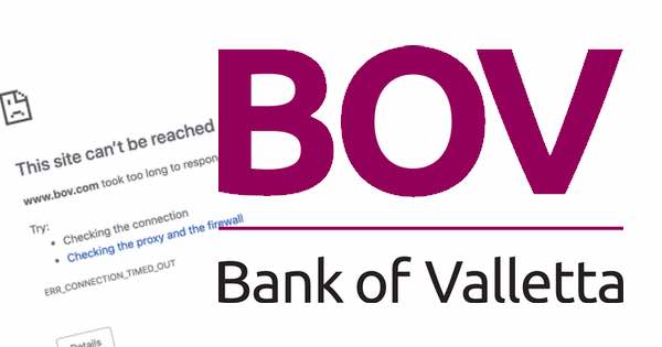 Two weeks after hackers tried to steal 13 million euros, Bank of Valletta goes offline again