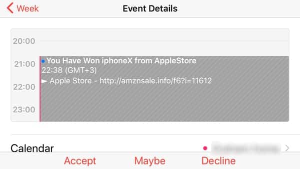 Iphone invite