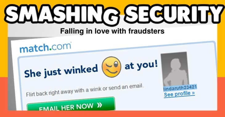 Smashing Security #149: Falling in love with fraudsters