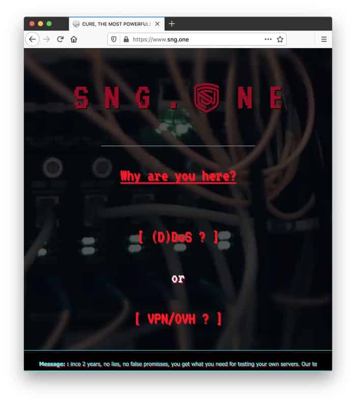 Sng one
