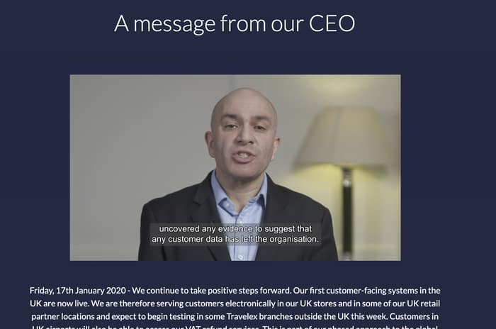 Travelex ceo