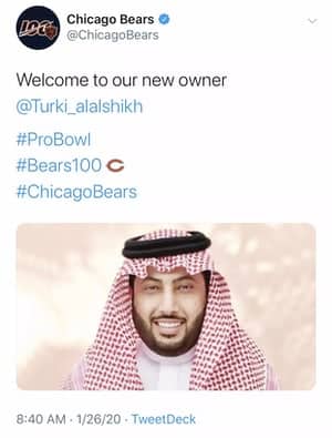 Turki chicago bears