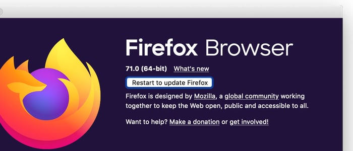 Unpatched firefox