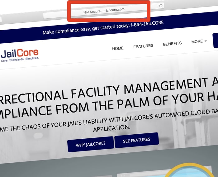 Jailcore website