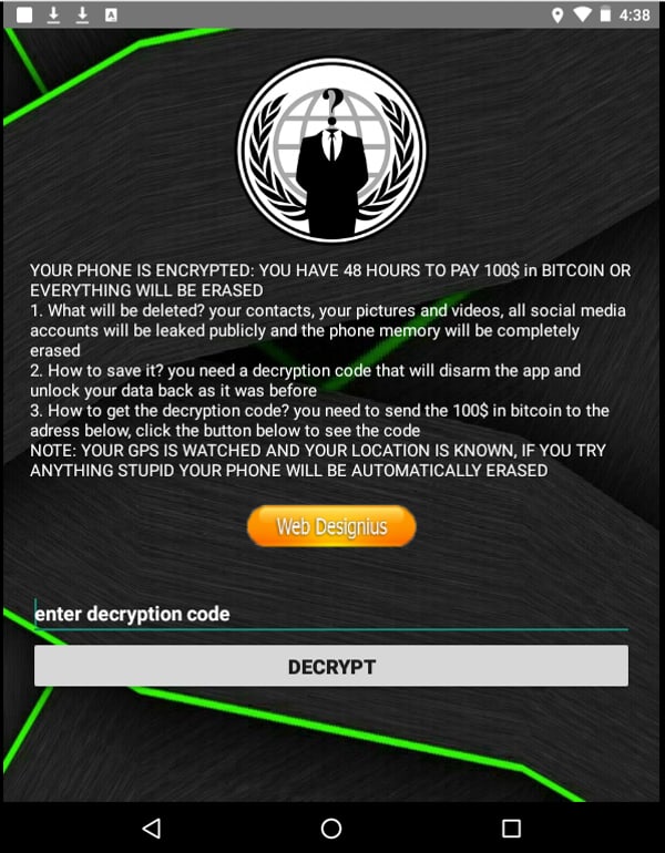 Corona ransomware