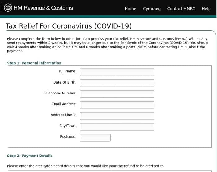 Hmrc coronavirus phishing